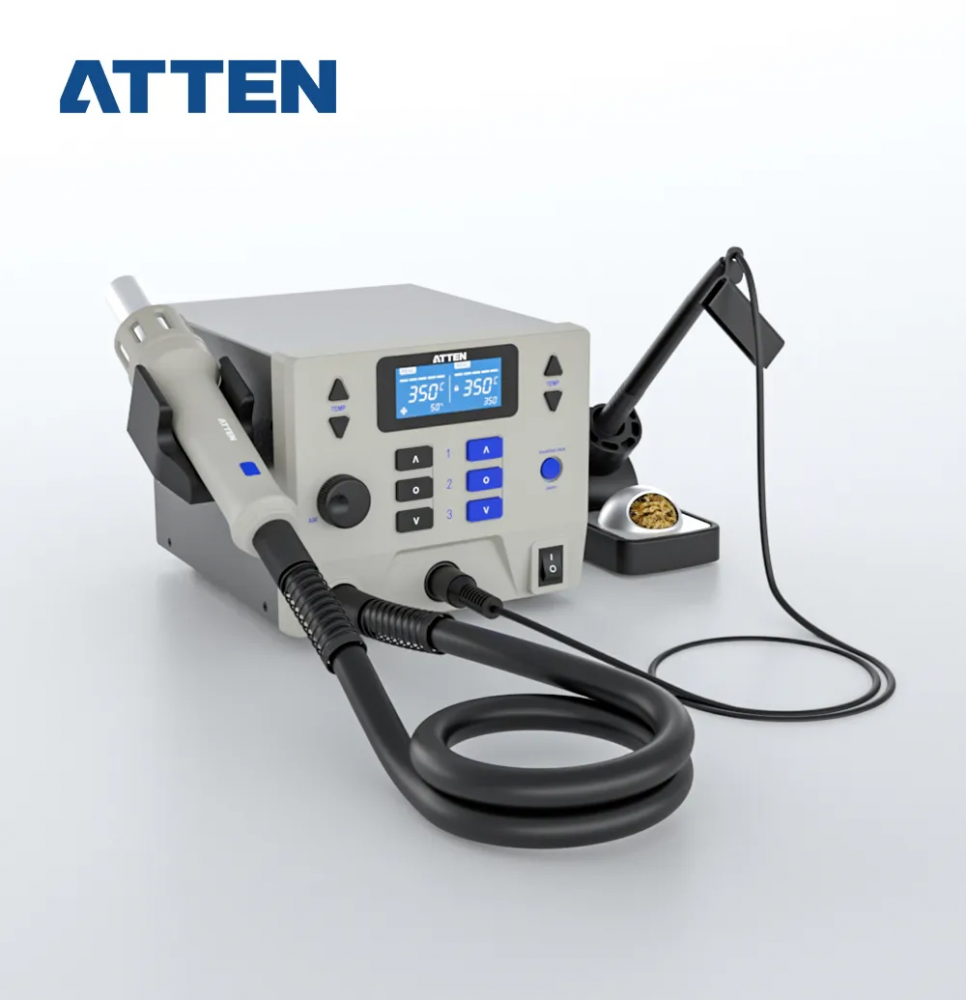 картинка Atten ST-8902D. Станция паяльная ремонтная являющийся официальным дистрибьютором в России 