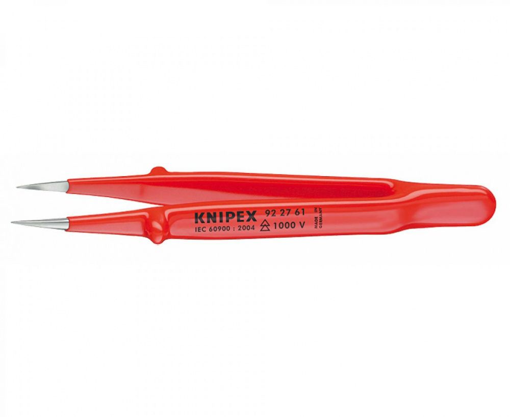 картинка KNIPEX KN-922761. Пинцет прецизионный диэлектрический являющийся официальным дистрибьютором в России 