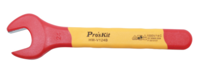 картинка ProsKit HW-V122B. Рожковый гаечный ключ диэлектрический являющийся официальным дистрибьютором в России 
