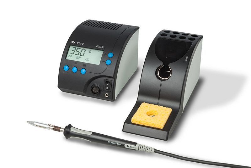 картинка Ersa RDS 80 / 0RDS80 (80 Вт). Паяльная станция являющийся официальным дистрибьютором в России 