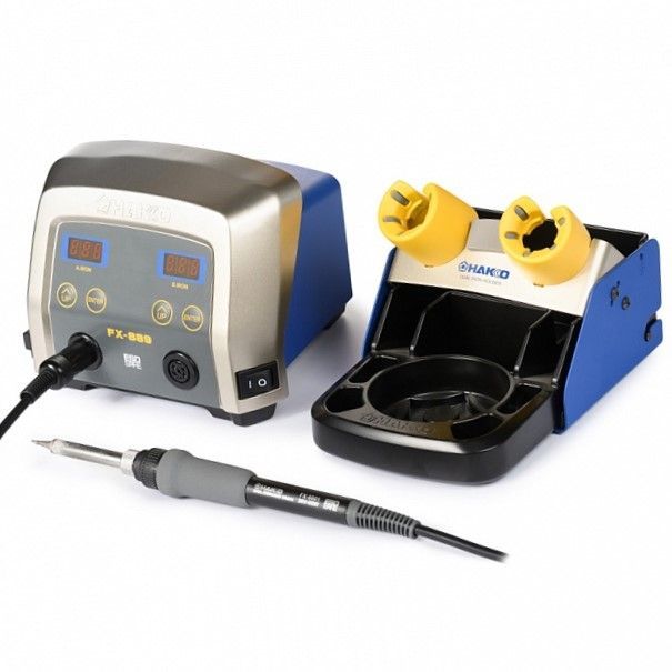 картинка Hakko FX-889 (135 Вт). Двухканальная паяльная станция являющийся официальным дистрибьютором в России 