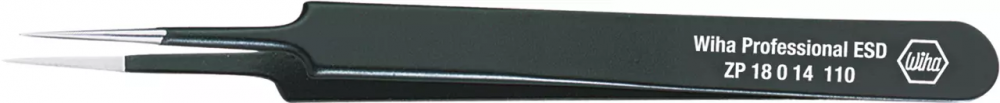 картинка WIHA 32334 / Professional. Прецизионный пинцет ESD серия ZP18014 являющийся официальным дистрибьютором в России 