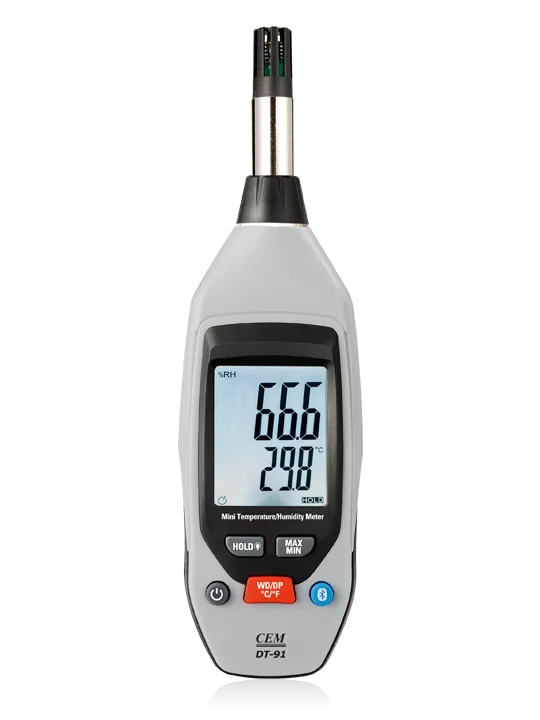 картинка CEM-Instruments DT-91. Цифровой термогигрометр являющийся официальным дистрибьютором в России 