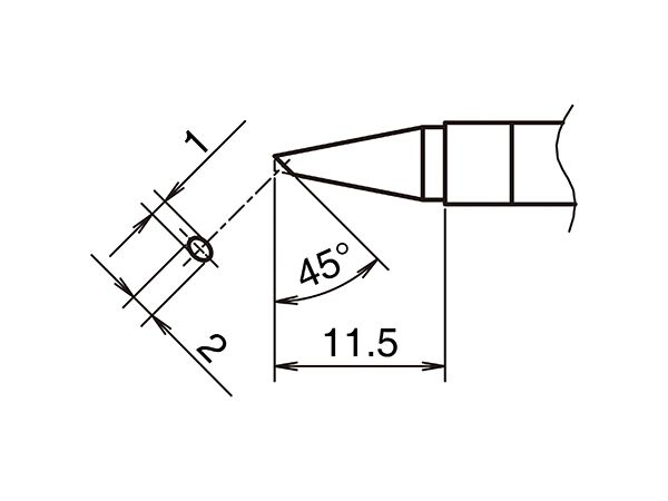 T39-BC1020 Shape-BC hor 1mm vrt 2mm