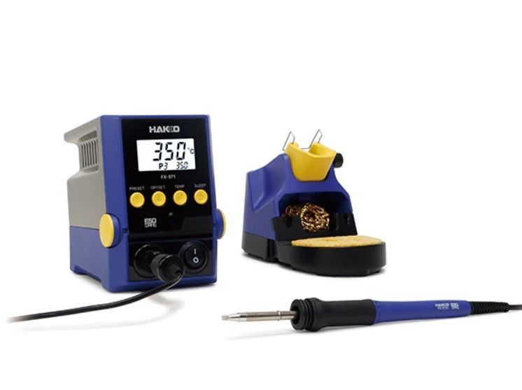 картинка Hakko FX-971 (100 Вт). Паяльная станция являющийся официальным дистрибьютором в России 