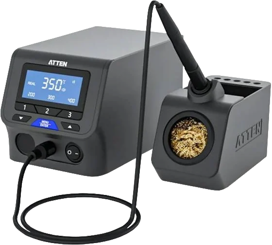 картинка Atten ST-1203D ESD (120 Вт). Паяльная станцией являющийся официальным дистрибьютором в России 