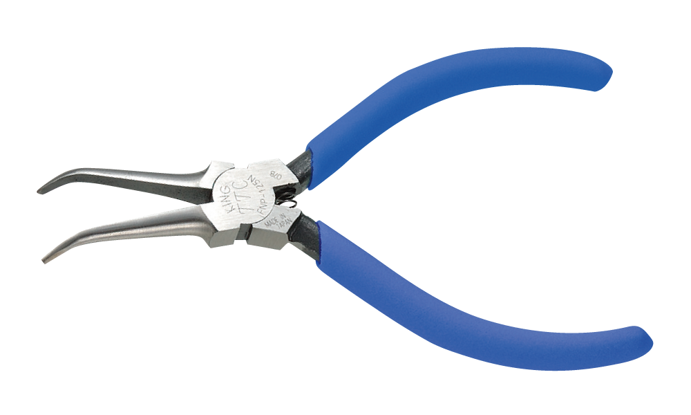 картинка Tsunoda FNP-125N. Длинногубцы тонкие изогнутые являющийся официальным дистрибьютором в России 