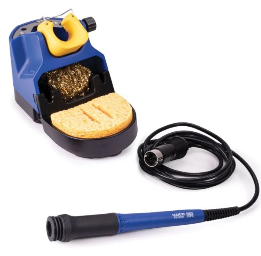 картинка Hakko FX-9701-811. Паяльник FX-9701 с подставкой FH-215 являющийся официальным дистрибьютором в России 