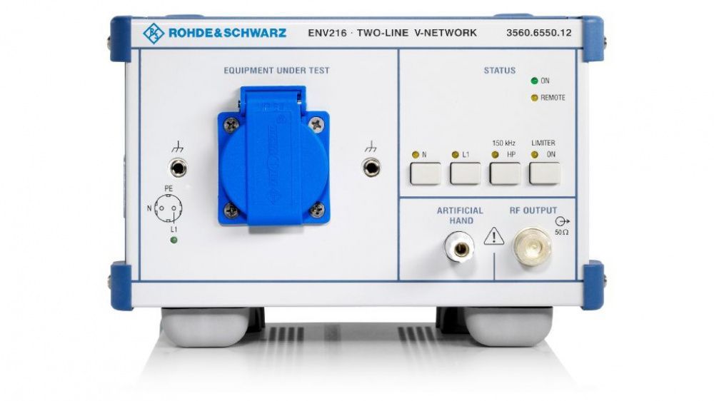 картинка R&S ENV216. Двухпроводный V-образный эквивалент сети питания являющийся официальным дистрибьютором в России 