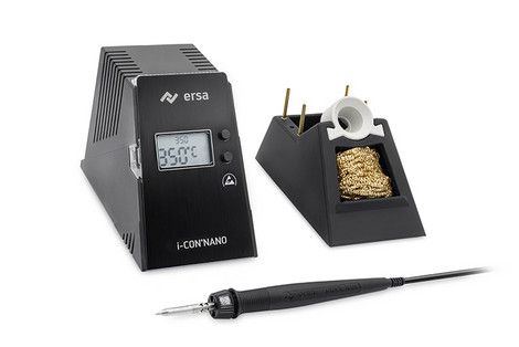картинка Ersa i-CON NANO MK2 / 0IC1205A (80 Вт). Паяльная станция антистатическая являющийся официальным дистрибьютором в России 