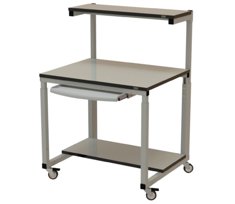 картинка Teras TC-90.70/M. Подкатной компьютерный стол 900×700 мм являющийся официальным дистрибьютором в России 