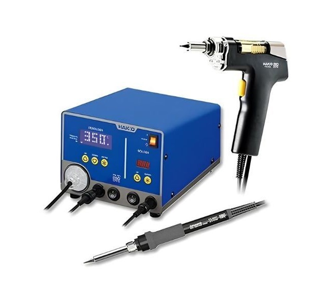 картинка Hakko FR-701 (260 Вт). Двухканальная паяльная станция являющийся официальным дистрибьютором в России 