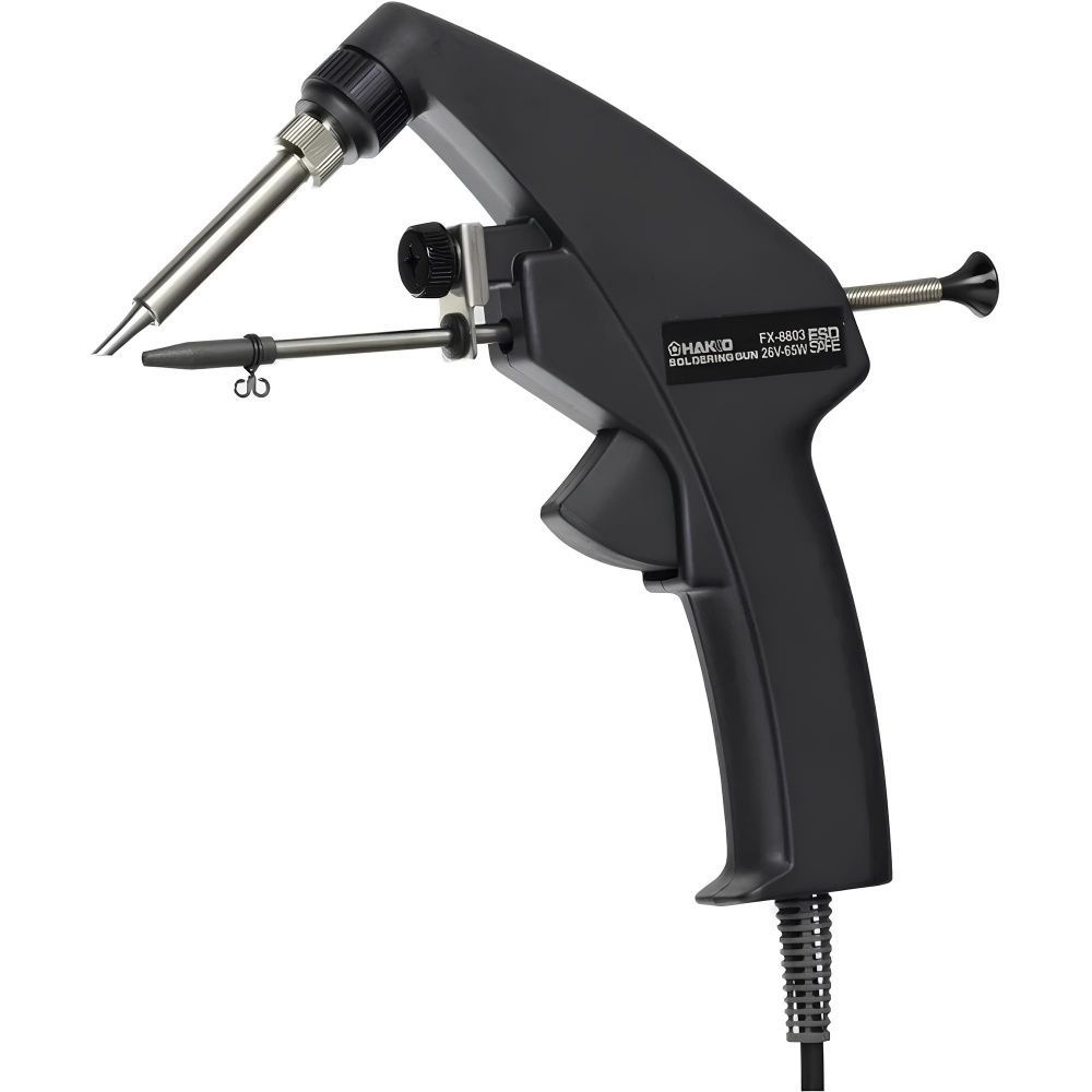 картинка Hakko FX-8803. Паяльный пистолет с подачей припоя являющийся официальным дистрибьютором в России 