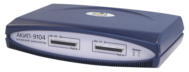 картинка АКИП 9104-2. Логический анализатор USB являющийся официальным дистрибьютором в России 
