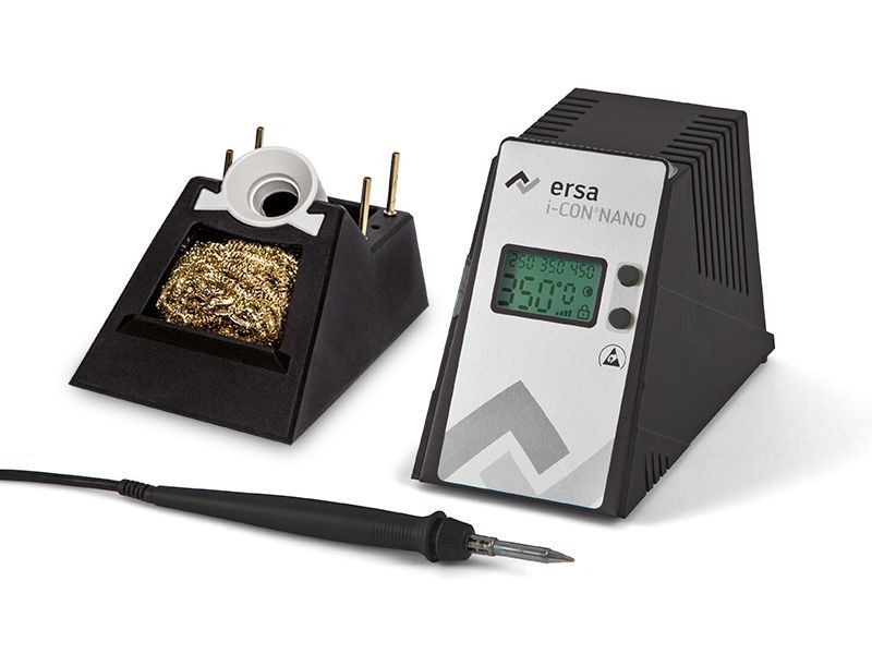картинка Ersa i-CON Nano / 0IC1200A (68 Вт). Паяльная станция являющийся официальным дистрибьютором в России 