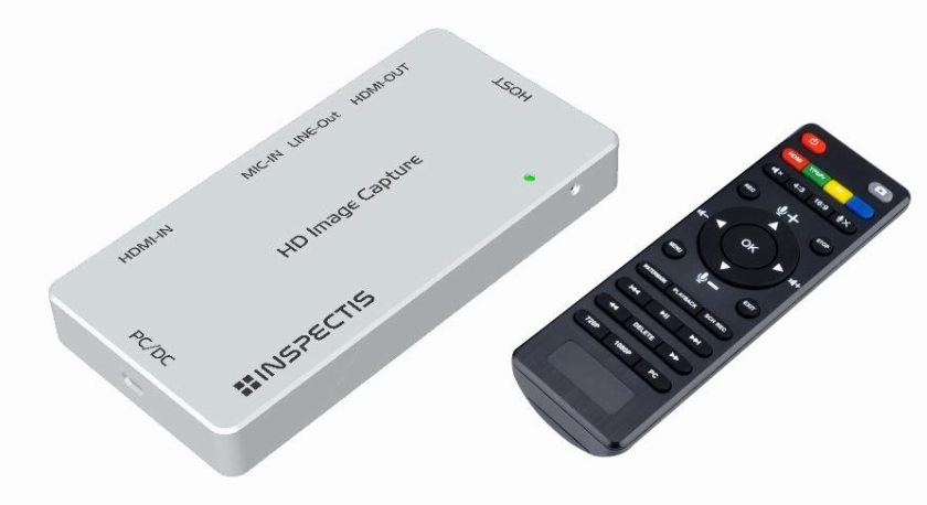 картинка INSPECTIS HD-140-EU. Устройство для захвата и записи фото/видео на USB носитель являющийся официальным дистрибьютором в России 