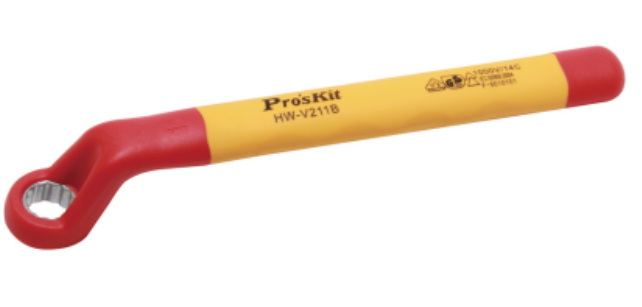 картинка ProsKit HW-V211B. Накидной гаечный ключ (1000В) являющийся официальным дистрибьютором в России 