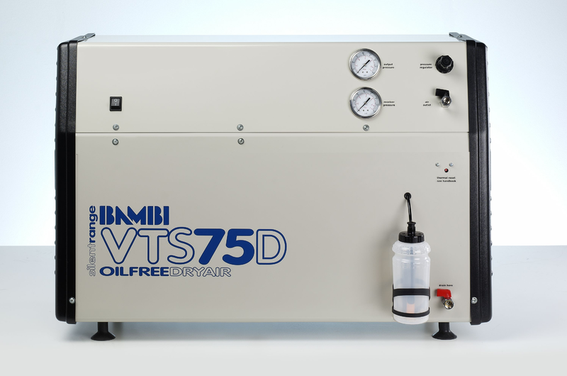картинка BAMBI VTS75D. Компрессор безмасляный бесшумный являющийся официальным дистрибьютором в России 