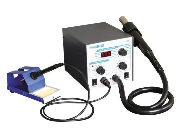 картинка Quick 706W+ ESD (630 Вт). Двухканальная паяльная станция являющийся официальным дистрибьютором в России 