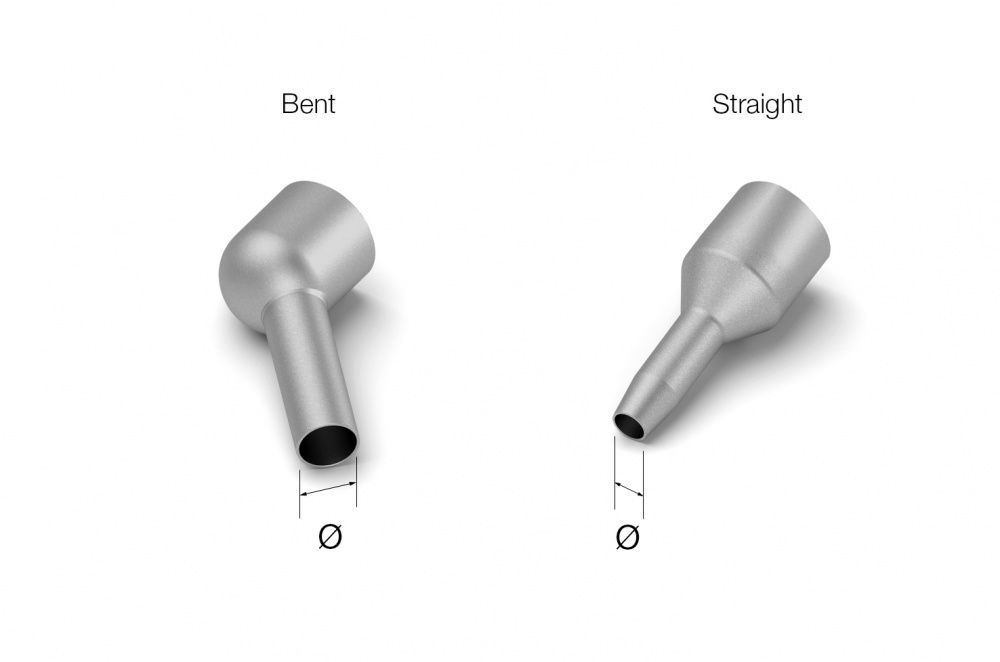 картинка JBC TN Nozzles. Насадки для термофена TET являющийся официальным дистрибьютором в России 
