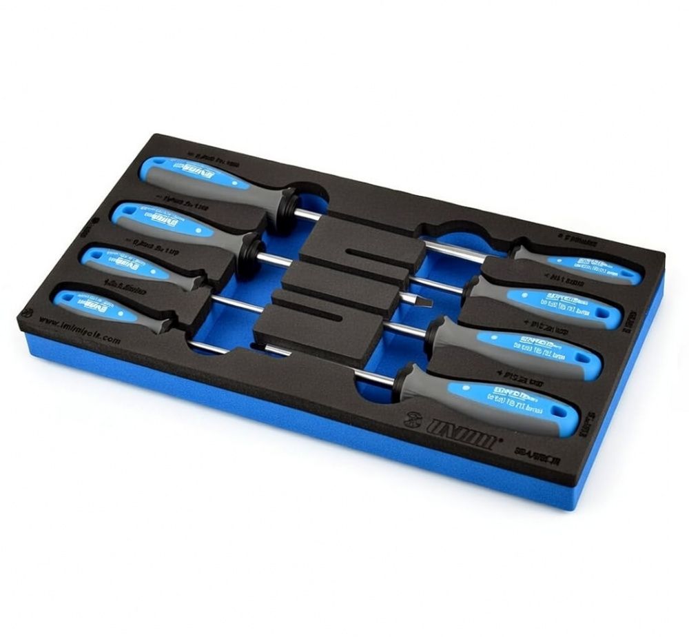 картинка Viking TBI 964/9SOS. Набор отвёрток с рукоятками являющийся официальным дистрибьютором в России 