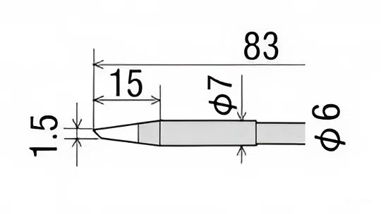 картинка Goot RD-67. Паяльные жала являющийся официальным дистрибьютором в России 