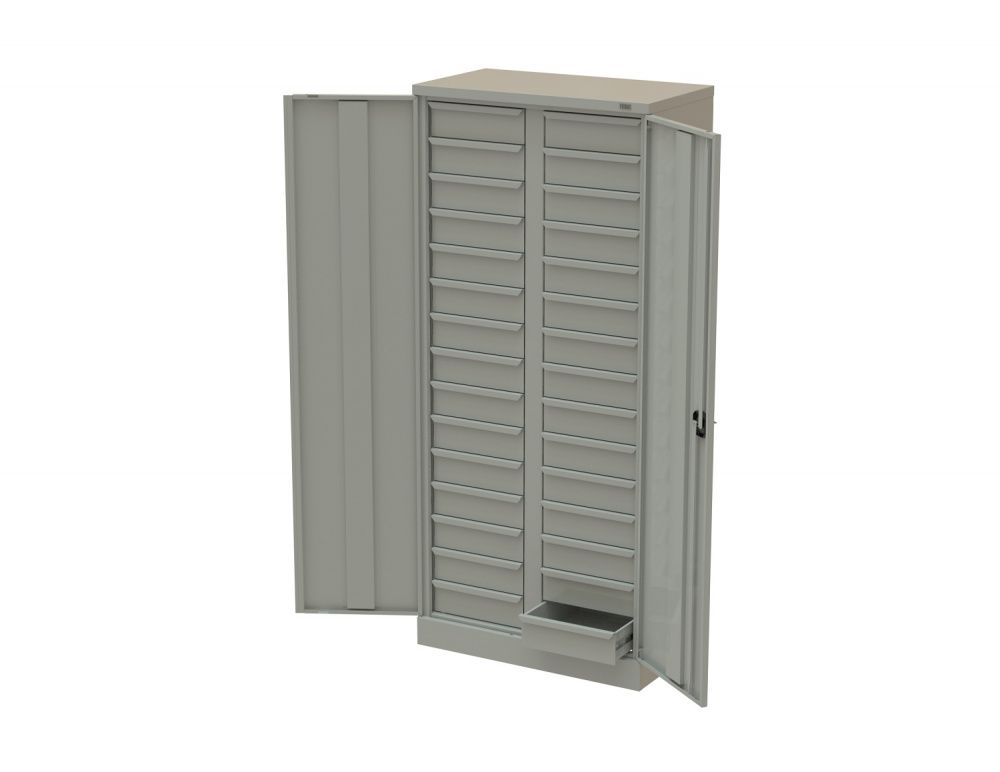 картинка Teras CBH-185-D15/D15 ESD. Шкаф для хранения комплектующих 1850×820×450 мм являющийся официальным дистрибьютором в России 