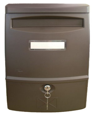 картинка ПРАКТИК LTP-02 BROWN. Почтовый ящик являющийся официальным дистрибьютором в России 