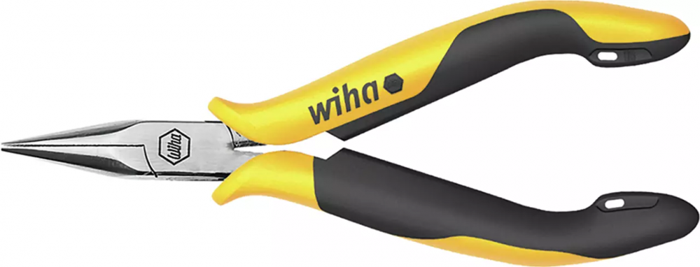 картинка WIHA 27905 / Professional. Антистатические плоскокруглогубцы серия Z36004 являющийся официальным дистрибьютором в России 