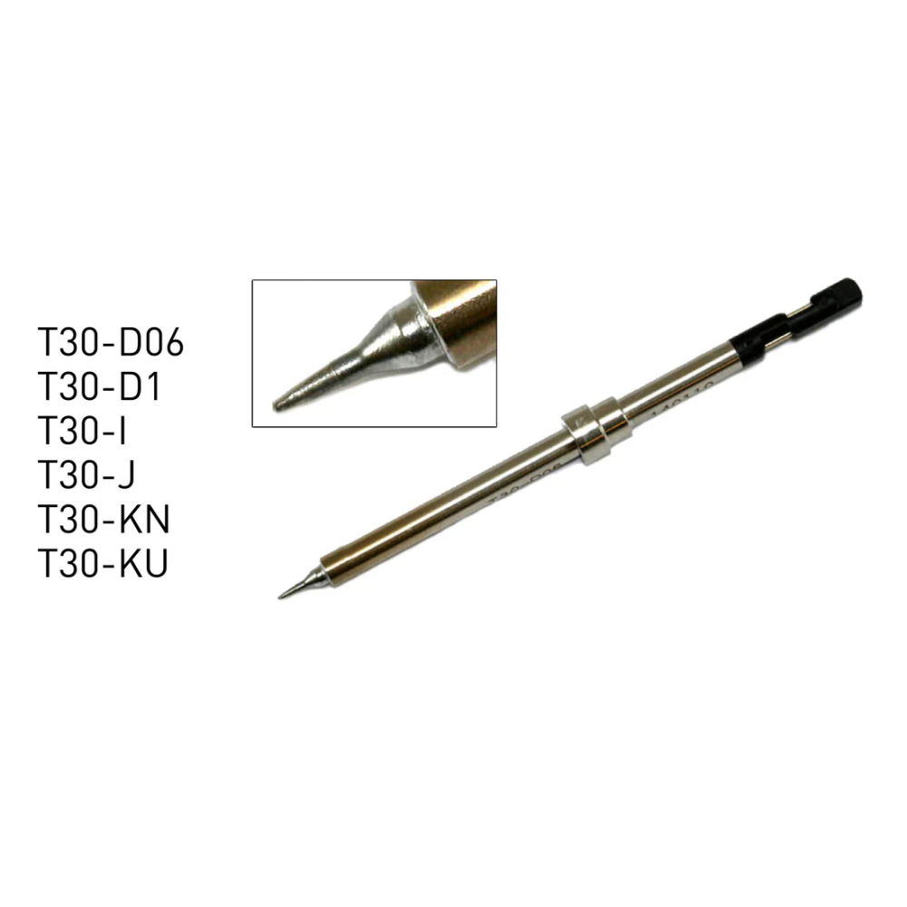 картинка Hakko T30. Паяльные жала являющийся официальным дистрибьютором в России 