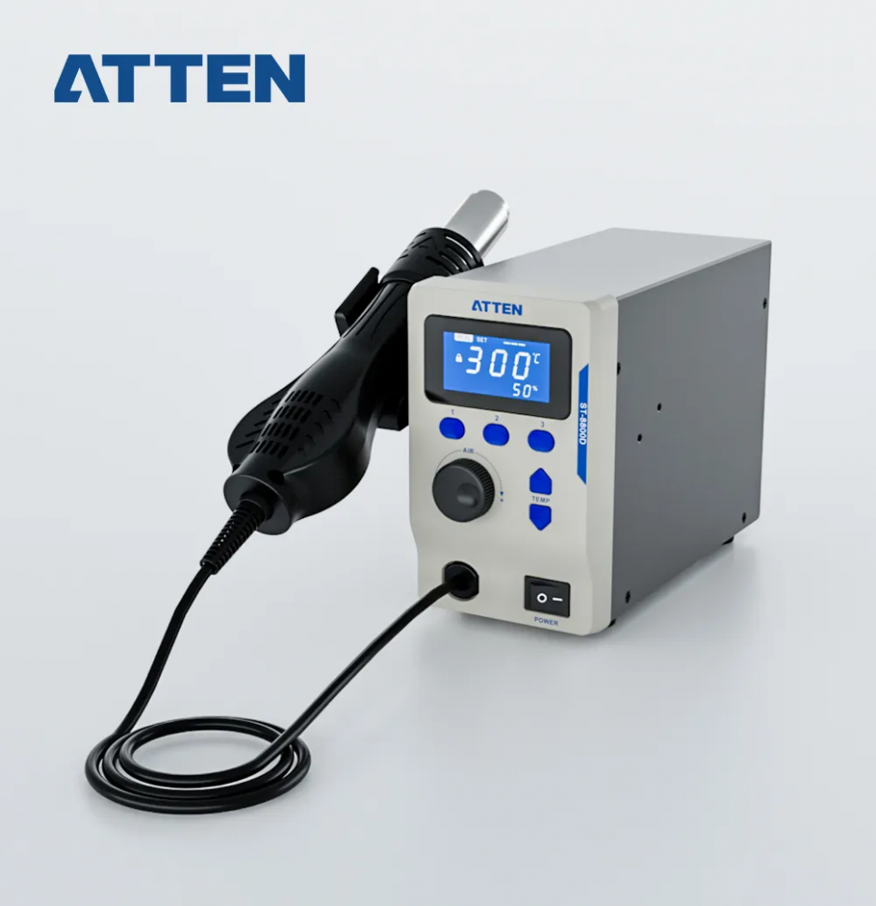 картинка Atten ST-8800D (800 Вт). Термовоздушная паяльная станция являющийся официальным дистрибьютором в России 