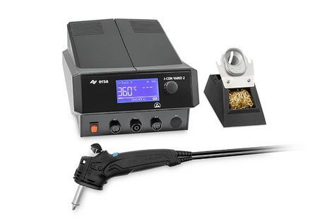 картинка Ersa VARIO2 MK2 / 0ICV2005AXV (200 Вт). Термовоздушная антистатическая паяльная станция являющийся официальным дистрибьютором в России 