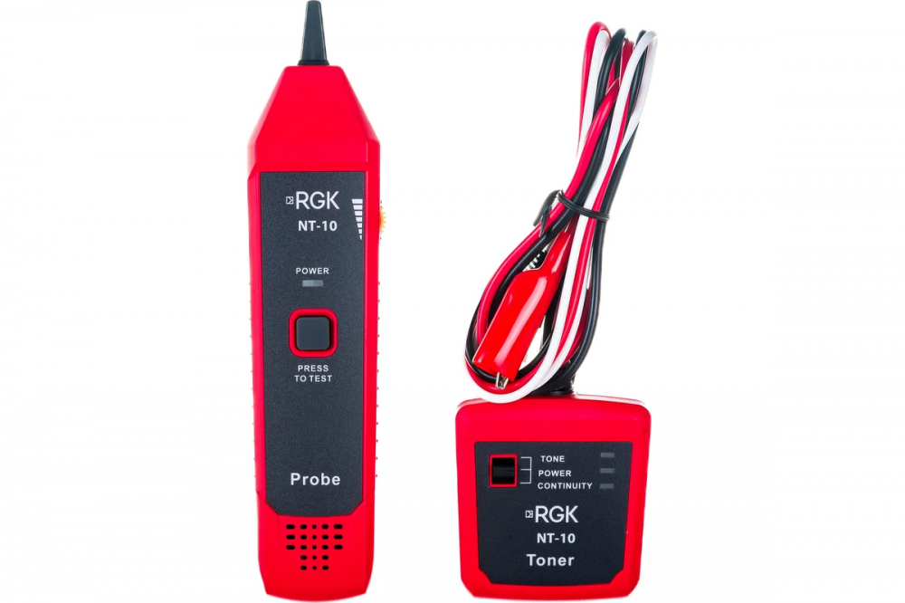 картинка RGK NT-10. Кабельный тестер являющийся официальным дистрибьютором в России 
