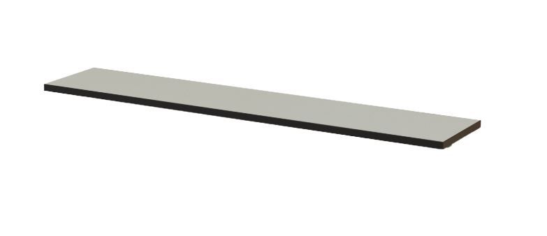 картинка Teras S-150.30/B ESD. Нижняя полка для оборудования 1500×300 являющийся официальным дистрибьютором в России 