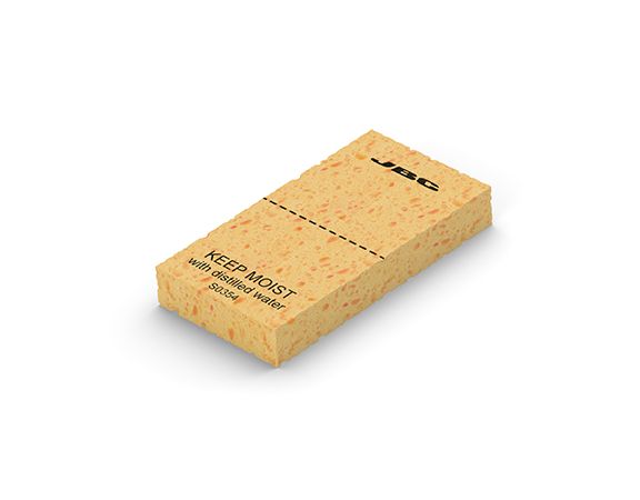 картинка JBC S0354. Губка для очистки паяльных жал 36 × 69 мм являющийся официальным дистрибьютором в России 