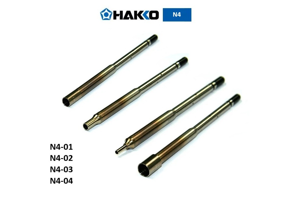 картинка Hakko N4. Наконечники для термофена FM-2029 являющийся официальным дистрибьютором в России 