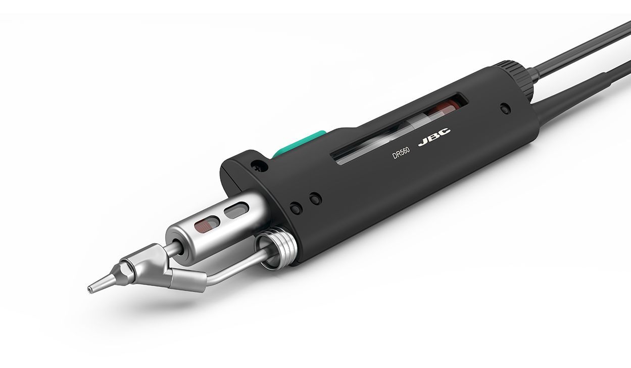 картинка JBC DR560-A. Вакуумный паяльник DR560 являющийся официальным дистрибьютором в России 