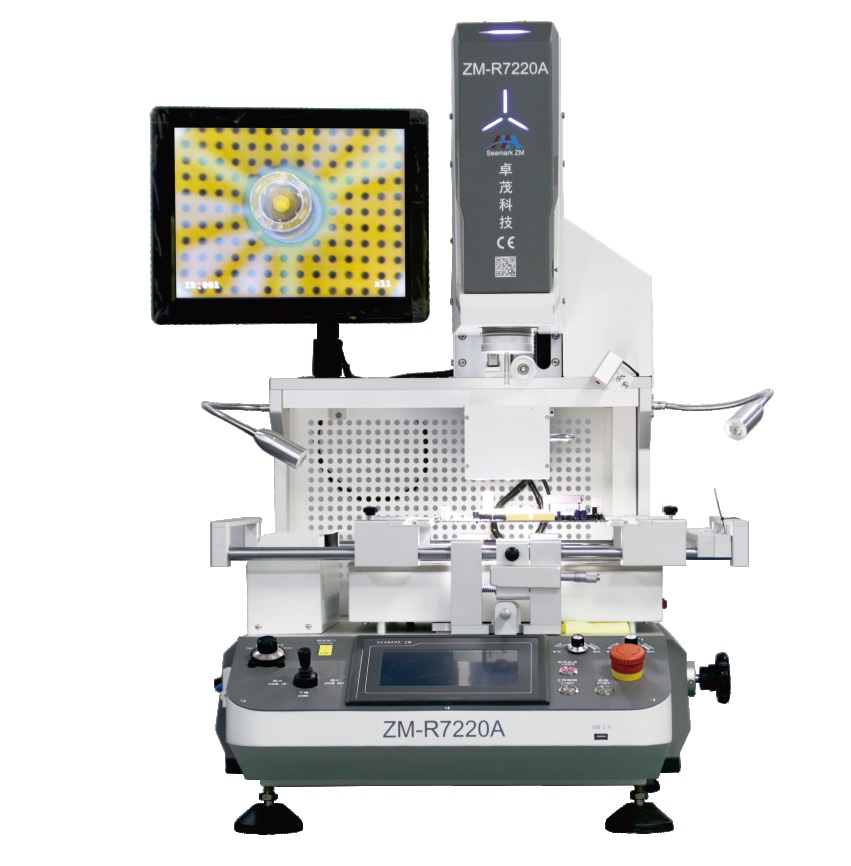 картинка SEAMARK R7220A. Система оптического совмещения перепайки и ремонта BGA являющийся официальным дистрибьютором в России 