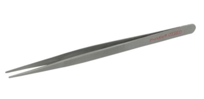 картинка ProsKit TZ-200F. Пинцет титановый антимагнитный являющийся официальным дистрибьютором в России 