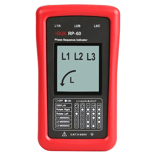картинка RGK RP-60. Фазоуказатель являющийся официальным дистрибьютором в России 
