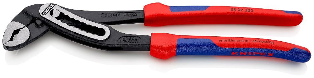 картинка KNIPEX KN-8802300 / Alligator. Клещи сантехнические (переставные-трубные) являющийся официальным дистрибьютором в России 
