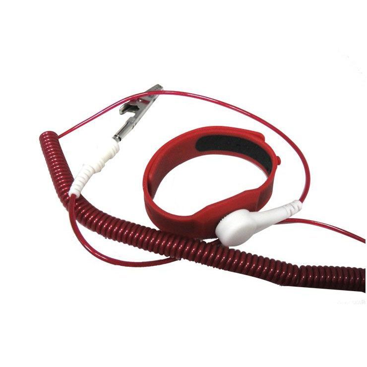 картинка ELK-1701. Браслет антистатический резиновый, крокодил являющийся официальным дистрибьютором в России 