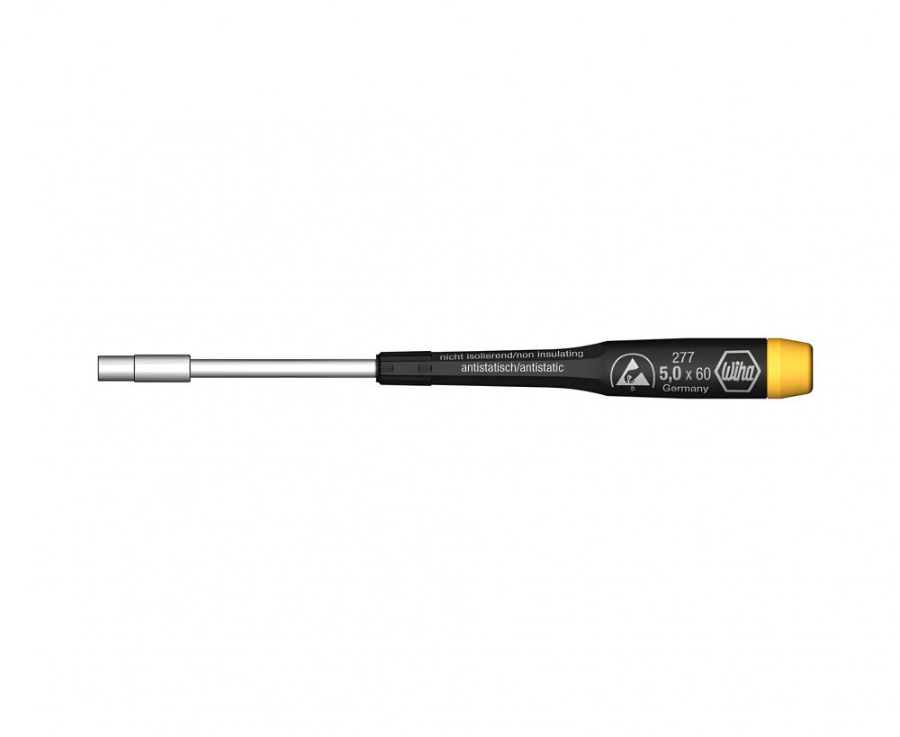 картинка WIHA 32314 / Precision. Торцевой ключ антистатический с отверточной ручкой серия 277 ESD являющийся официальным дистрибьютором в России 