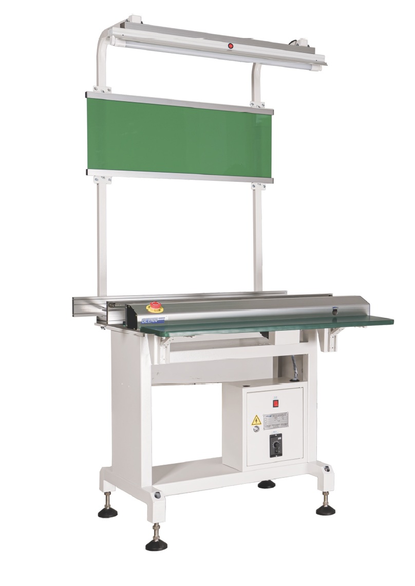 картинка GLENN CONVEYOR. Конвейер для инспекции и транспортировки печатных плат являющийся официальным дистрибьютором в России 