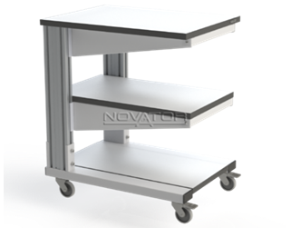 картинка NovaTor WT-M. Стол подкатной серии Modern 690×460×840 мм являющийся официальным дистрибьютором в России 