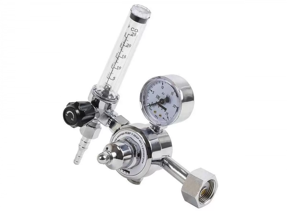 картинка КЕДР У-30/АР-40/1 PRO. Регулятор расхода с ротаметром являющийся официальным дистрибьютором в России 