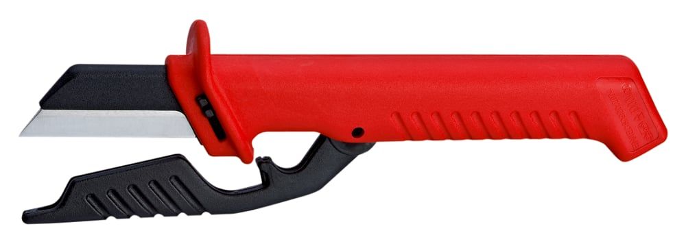 картинка KNIPEX KN-9856SB. Нож для кабеля VDE являющийся официальным дистрибьютором в России 