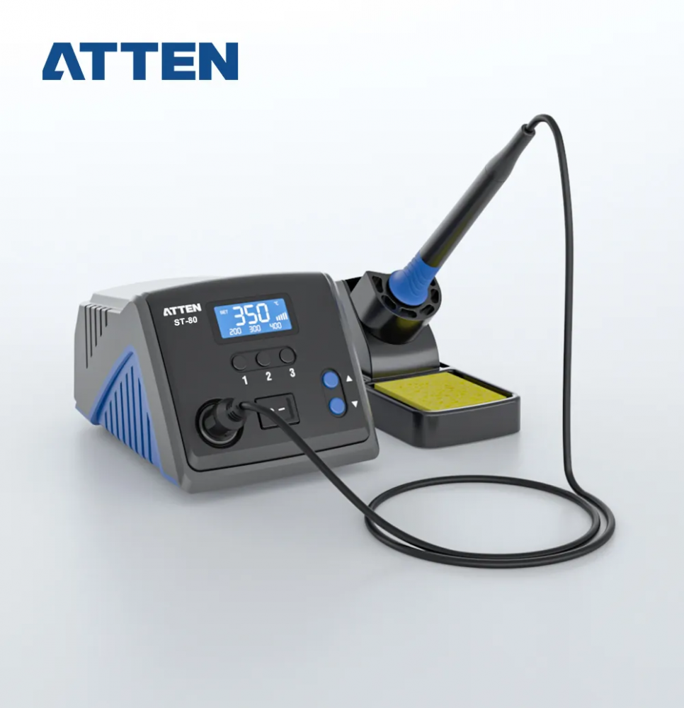 картинка Atten ST-80 (80 Вт). Паяльная станция являющийся официальным дистрибьютором в России 