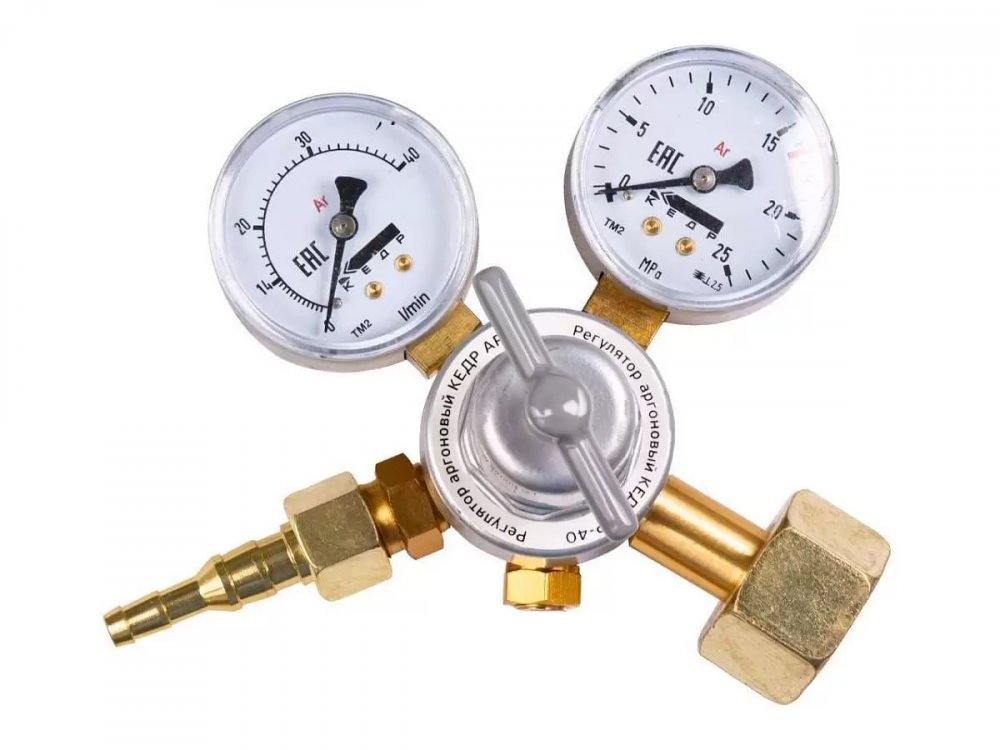картинка КЕДР АР-40. Регулятор аргоновый являющийся официальным дистрибьютором в России 