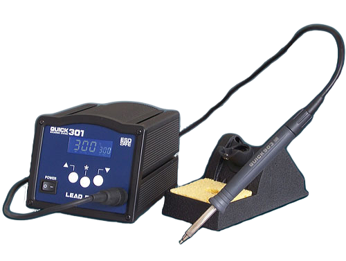 картинка Quick 301 ESD Lead Free (120 Вт). Индукционная паяльная станция являющийся официальным дистрибьютором в России 